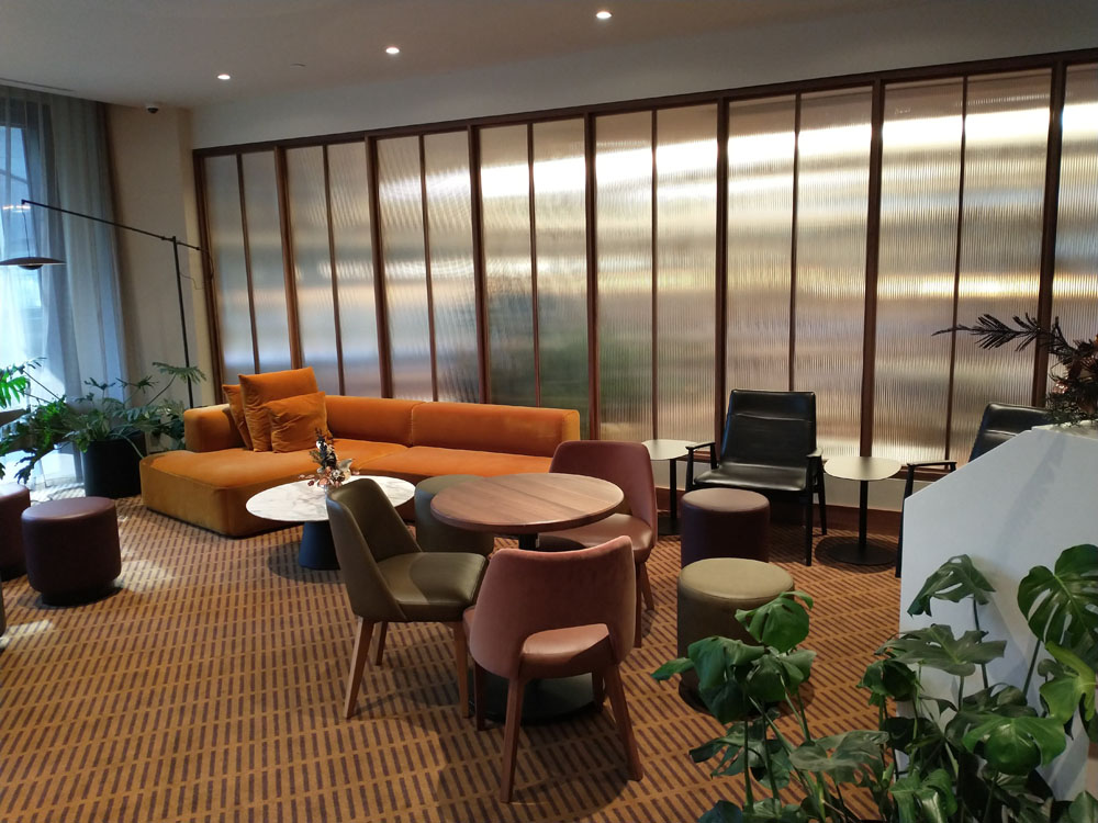 Sitting area at Executive Lounge