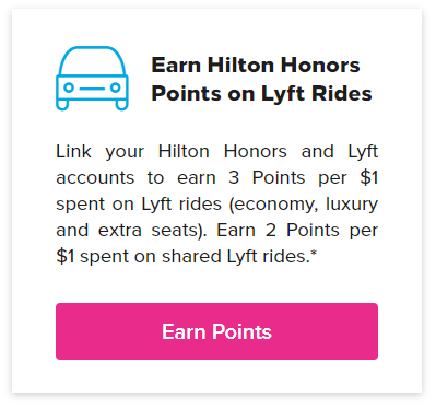 Earn Hilton & Marriott Points For Using&nbsp;Rideshares