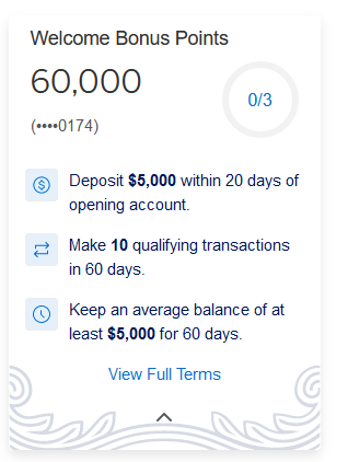 How to track American Express Banking Offer Requirements